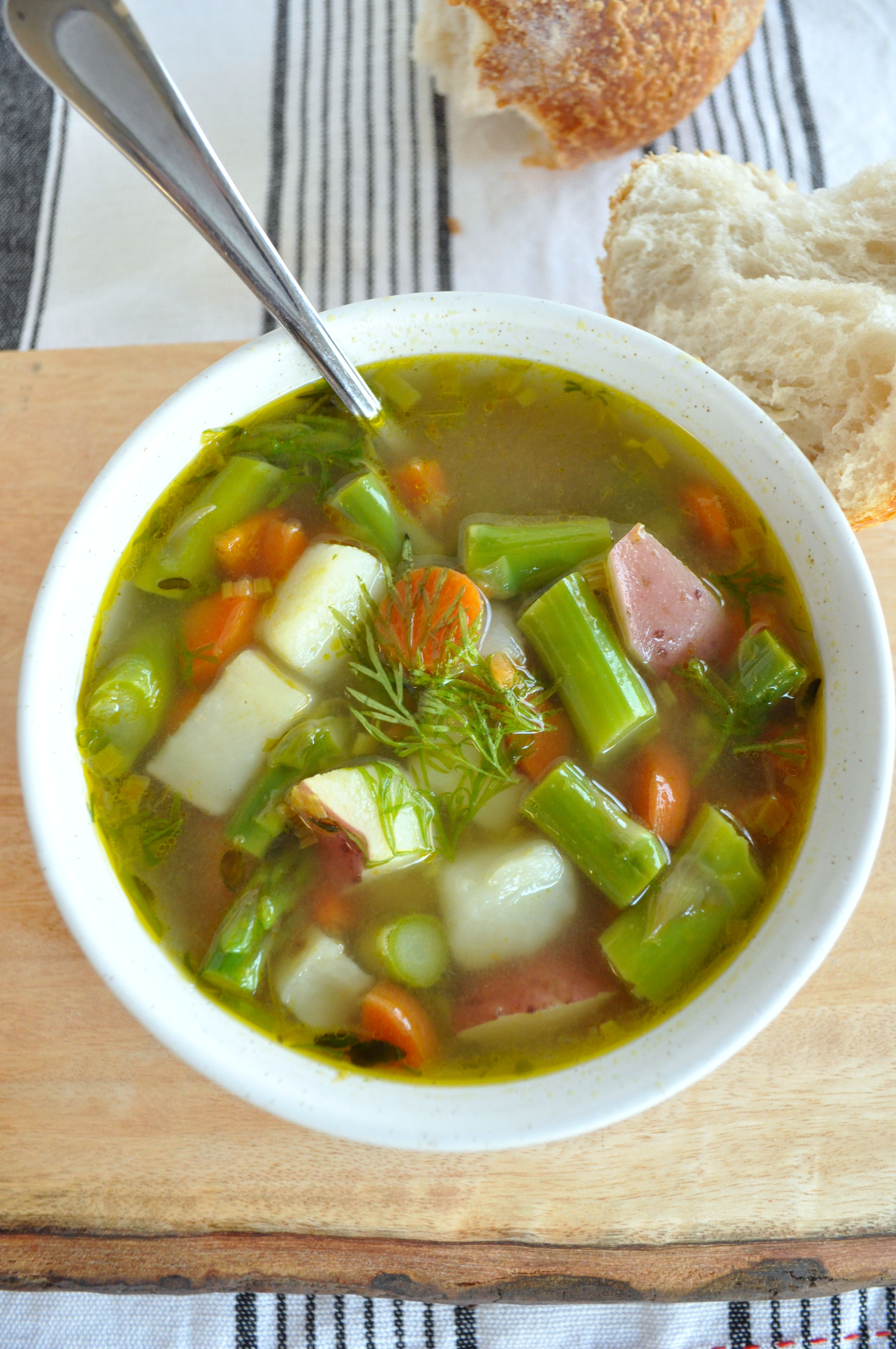 1 Spring Minestrone Soup