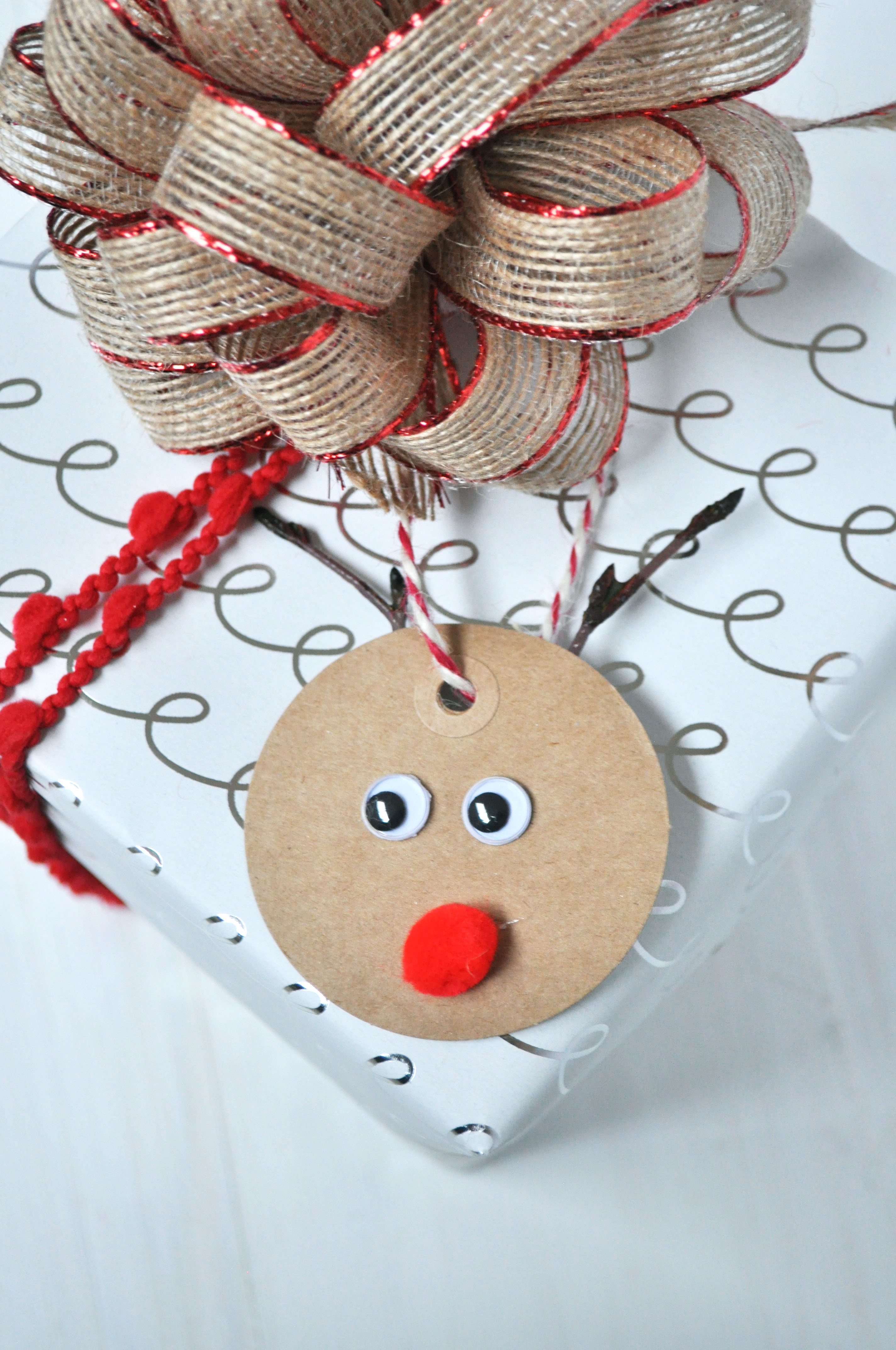 6 Rudolph Gift Tag
