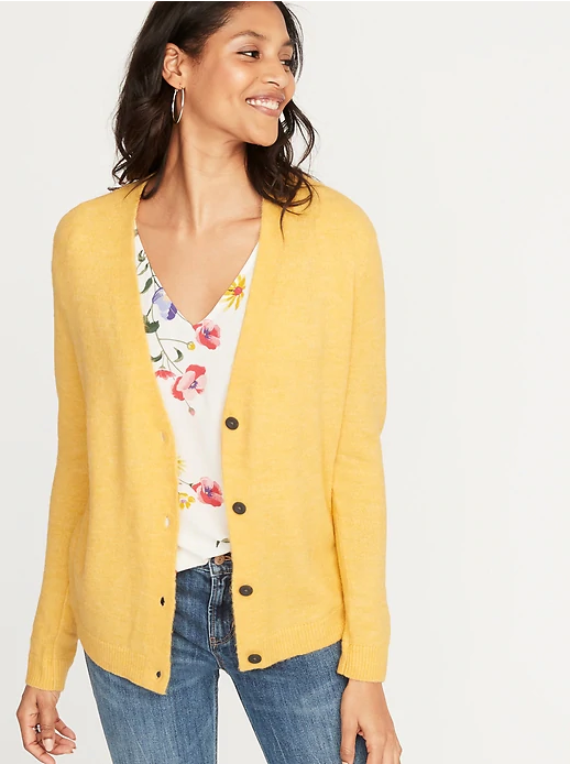 Yellow Cardigan