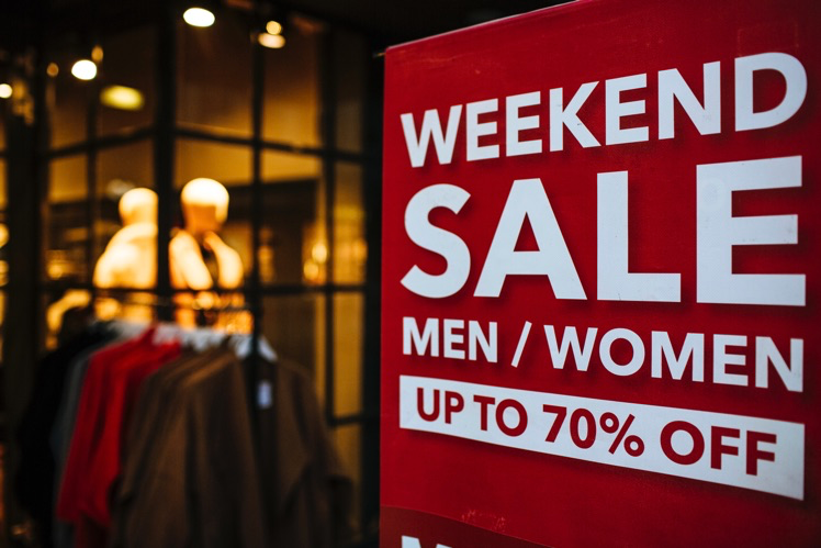 weekend sale