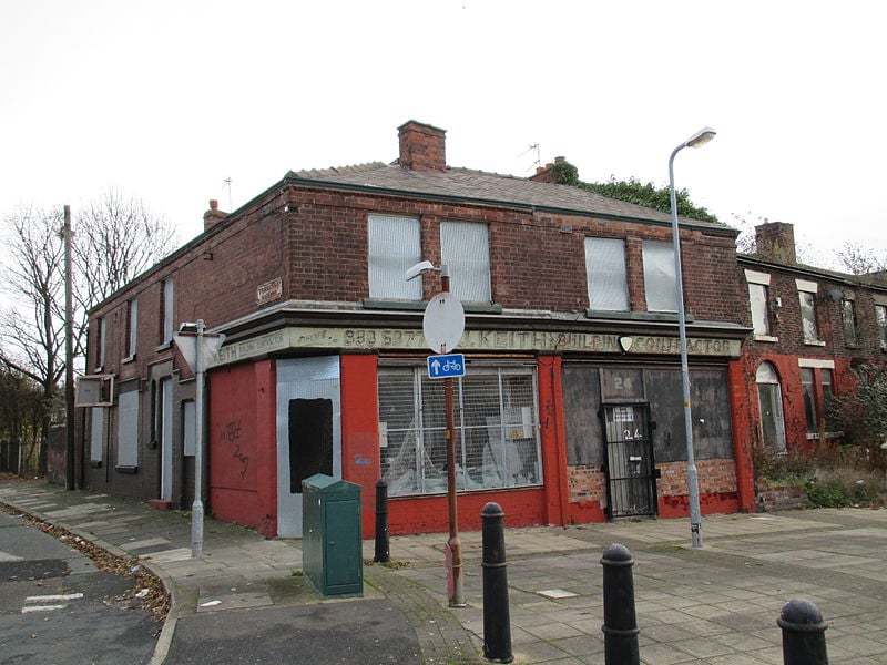 Abandoned shop