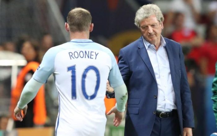 Roy Hodgson with Rooney, credit to telegraph.co.uk