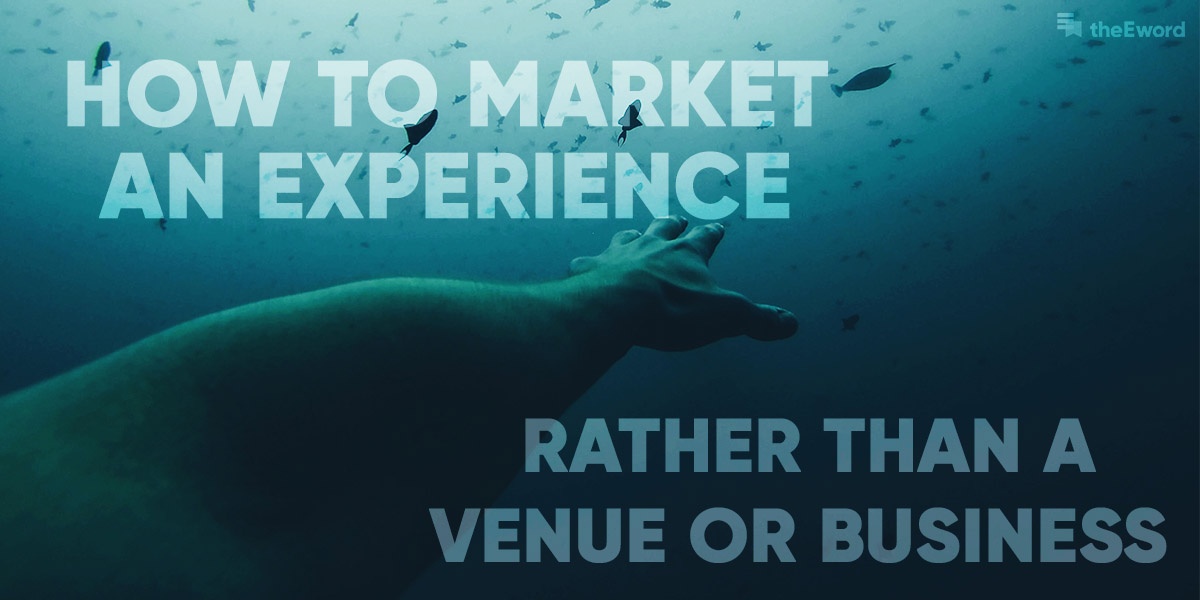 how to market experience