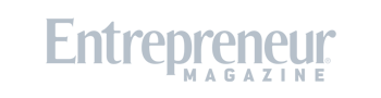 Grey logo for Entrepreneur magazine