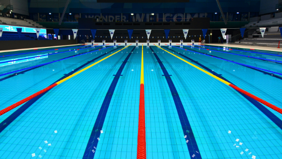 How many lanes are there in an olympic swimming pool How Big Is An Olympic Swimming Pool