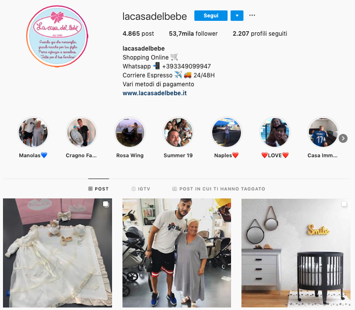 Instagram La Casa Del Bebè