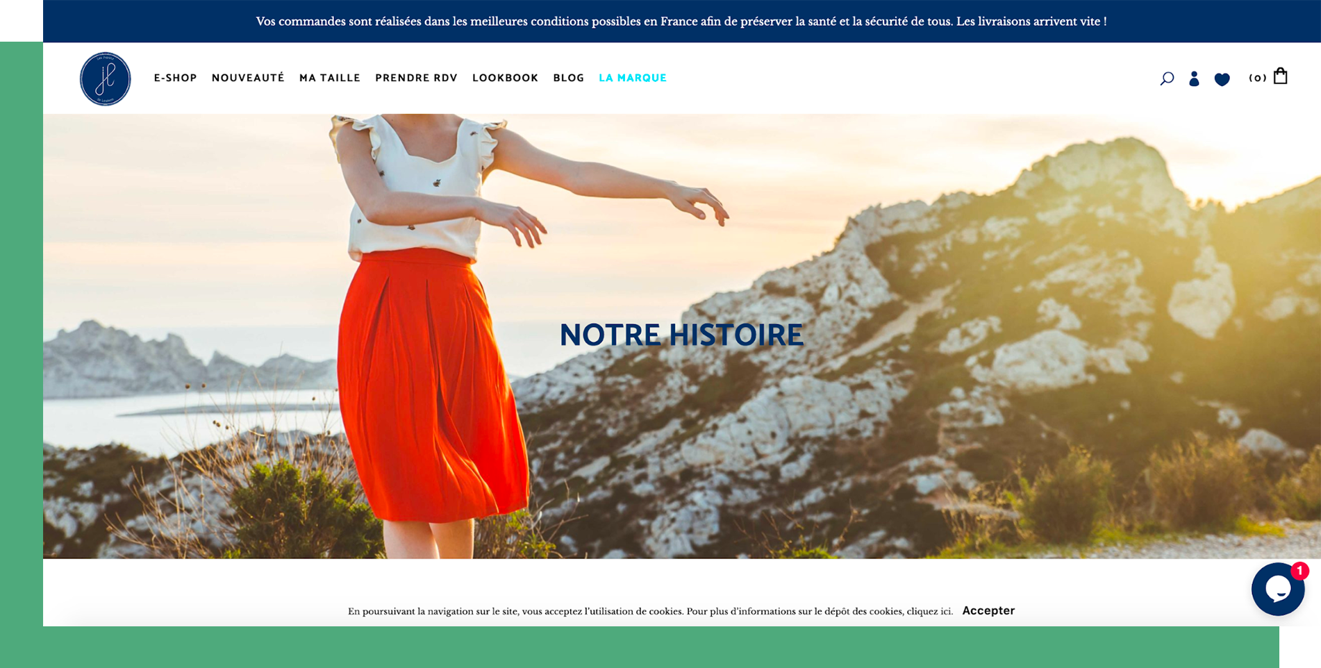 Homepage Les Jupons de Louison