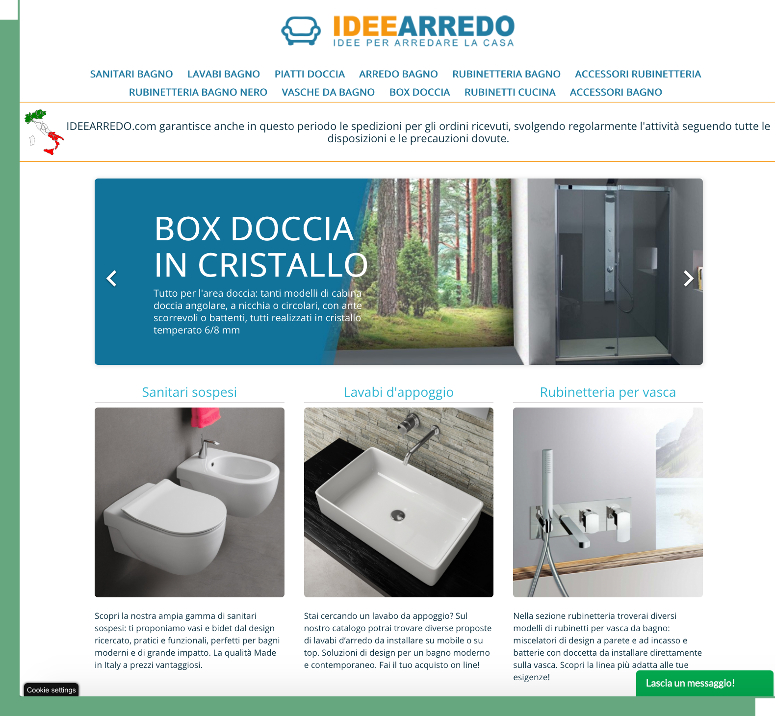 Homepage IDEEARREDO