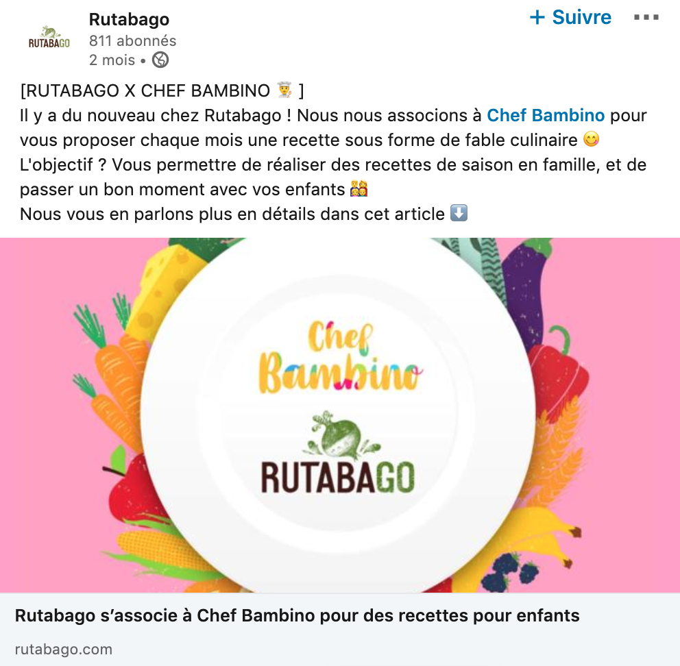 Rutabago LinkedIn