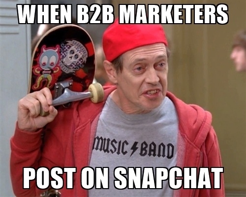 when-b2b-marketers-post-on-snapchat