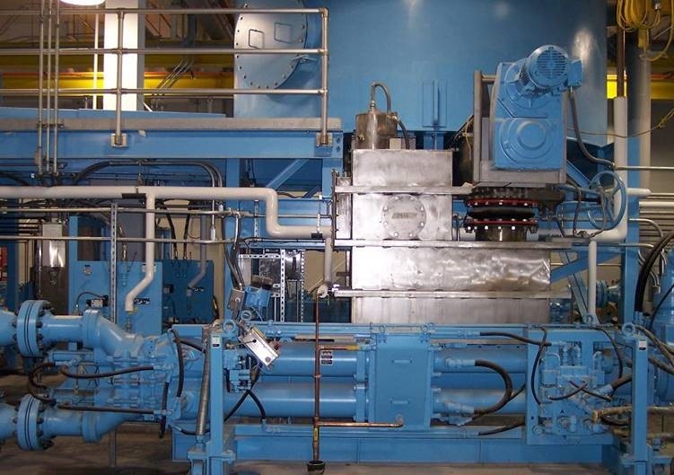 WWTP Schwing Bioset Piston Pump