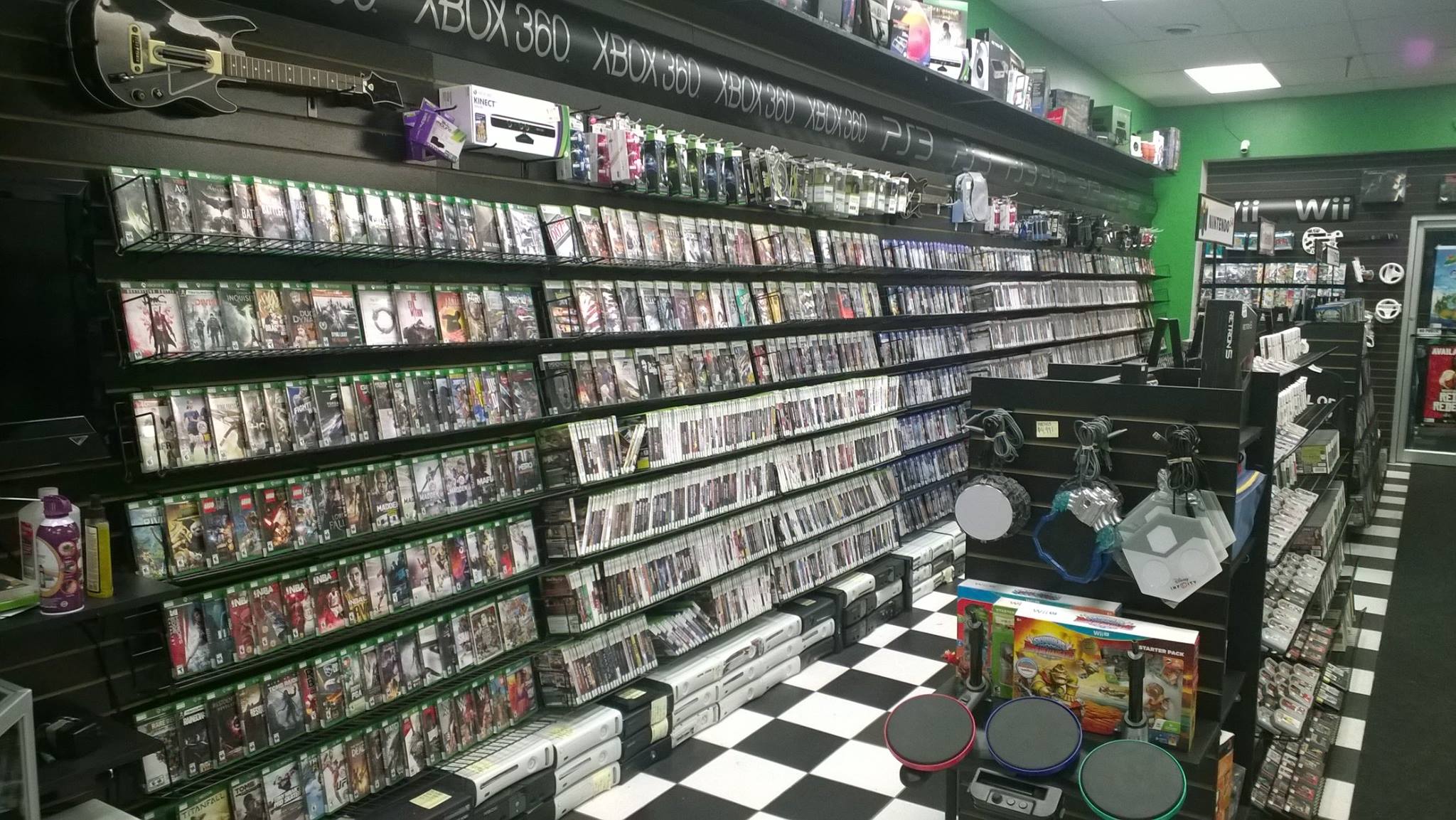video game shop nearby