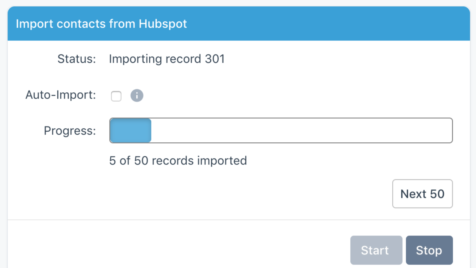 Import HubSpot records