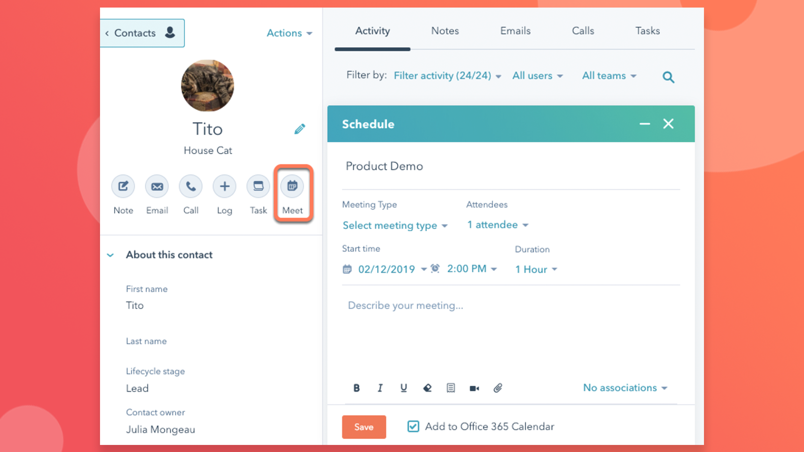 Outlook Calendar HubSpot Integration | Connect Them Today