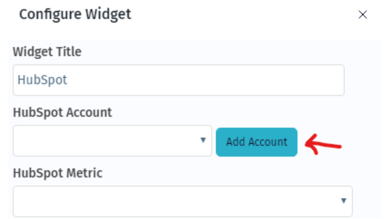Add your HubSpot account