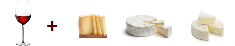 tipos de quesos que se comen con pinot noir