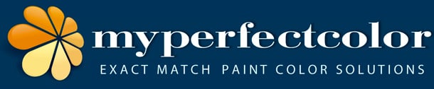 MyPerfectColor Logo Exact Match Blue