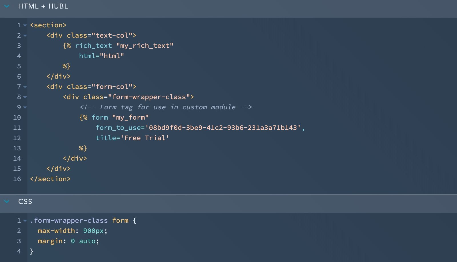Custom Module with CSS