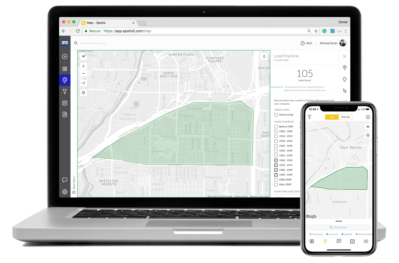 Spotio territory management software
