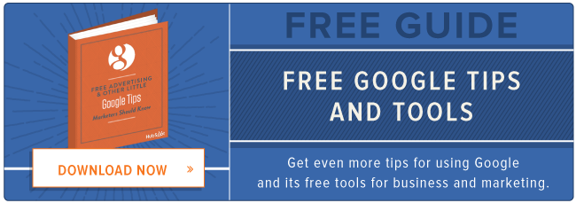 free google tips and tools guide