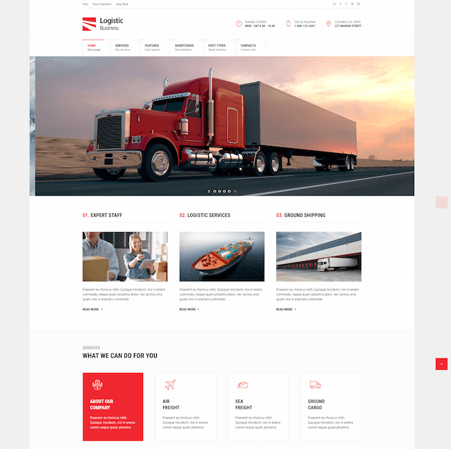 13 Best Transportation and Logistics WordPress Themes for 2020