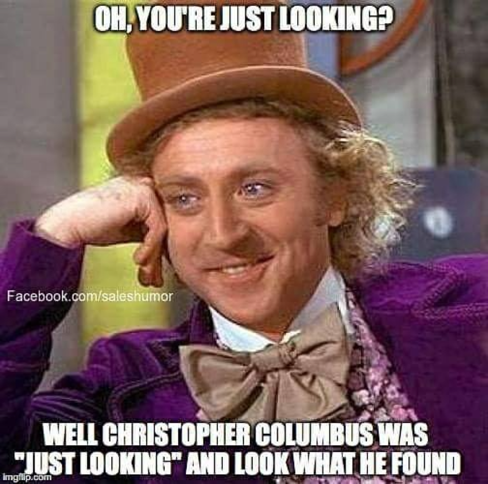 Just looking_Willy Wonka