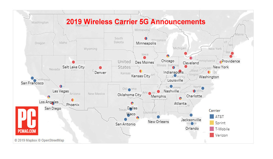 5G Carrier Announcements