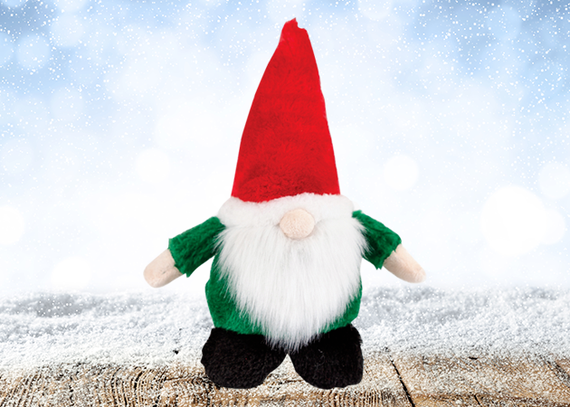 Kazoo Christmas Plush Gnome