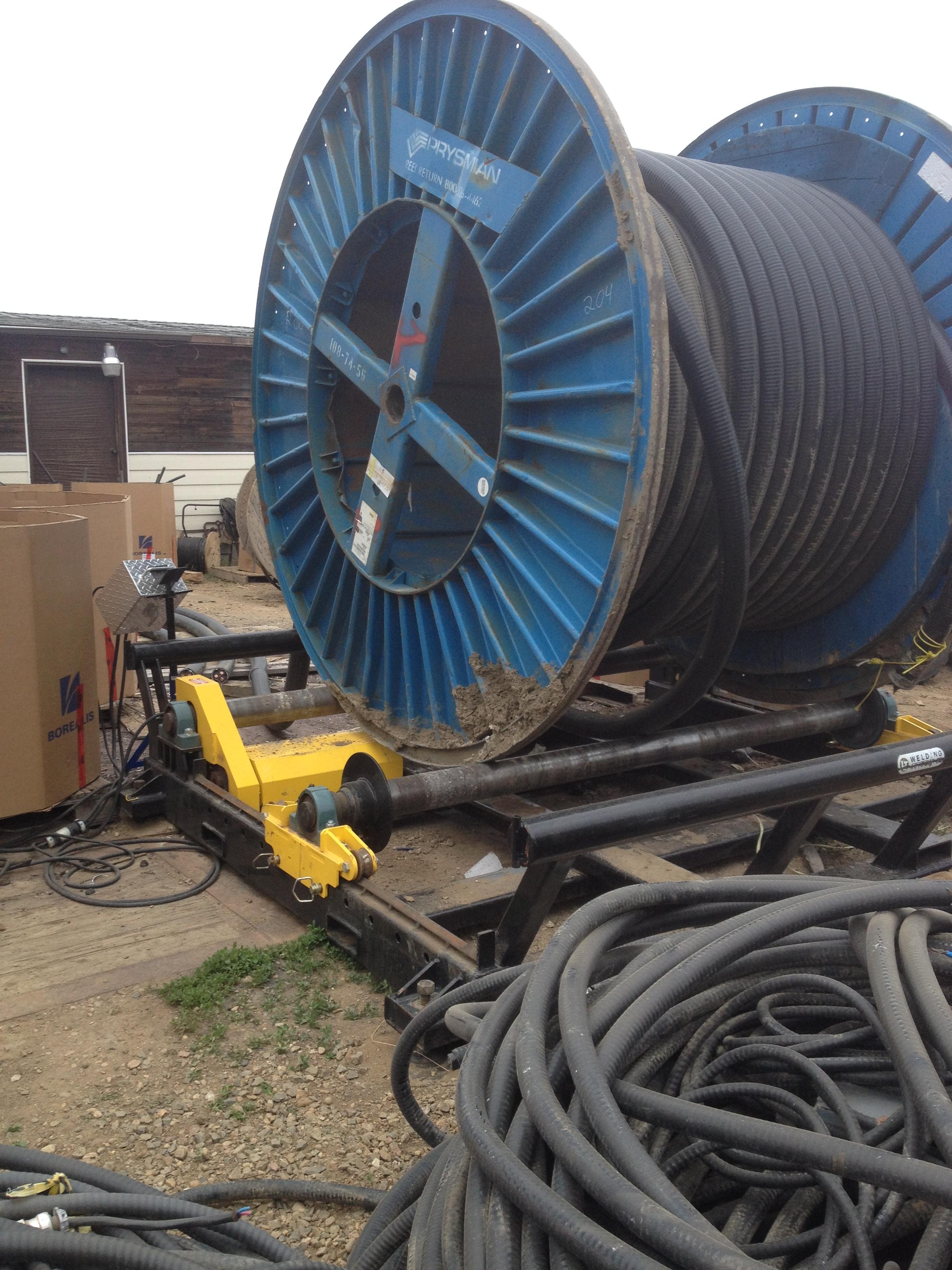 Cable Reel Rollers (Cable Payout Rollers) CRR68100 (15 Ton)