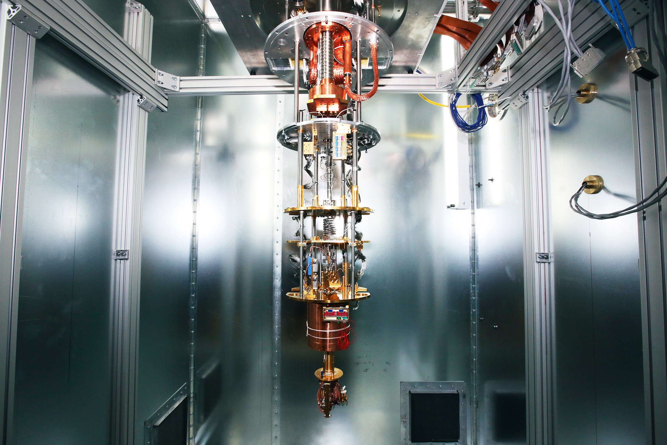 Image of quantum computer