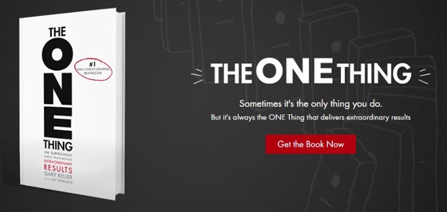 The_One_Thing_Get_The_Book