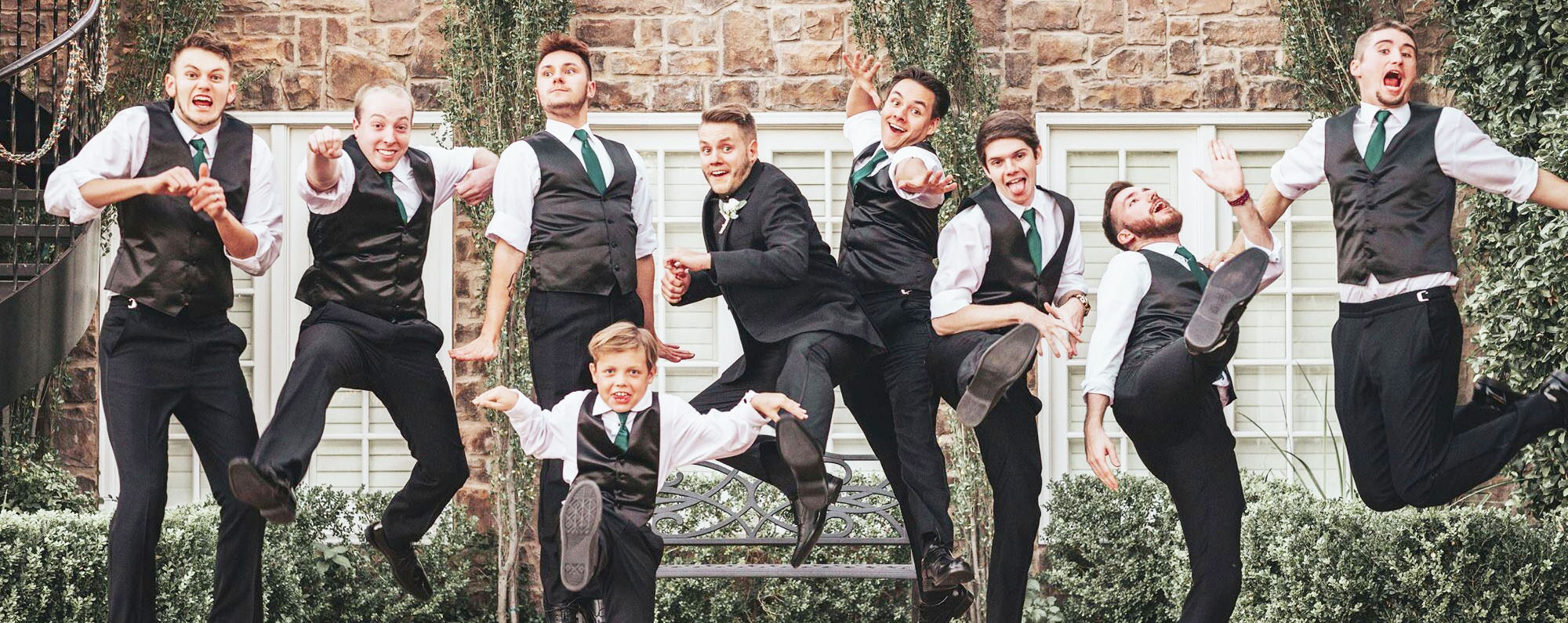 winter groomsmen attire