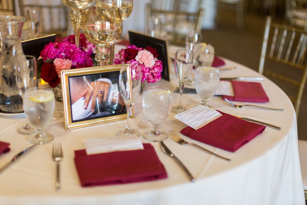 Tasteful Trendy Wedding Reception Table Settings