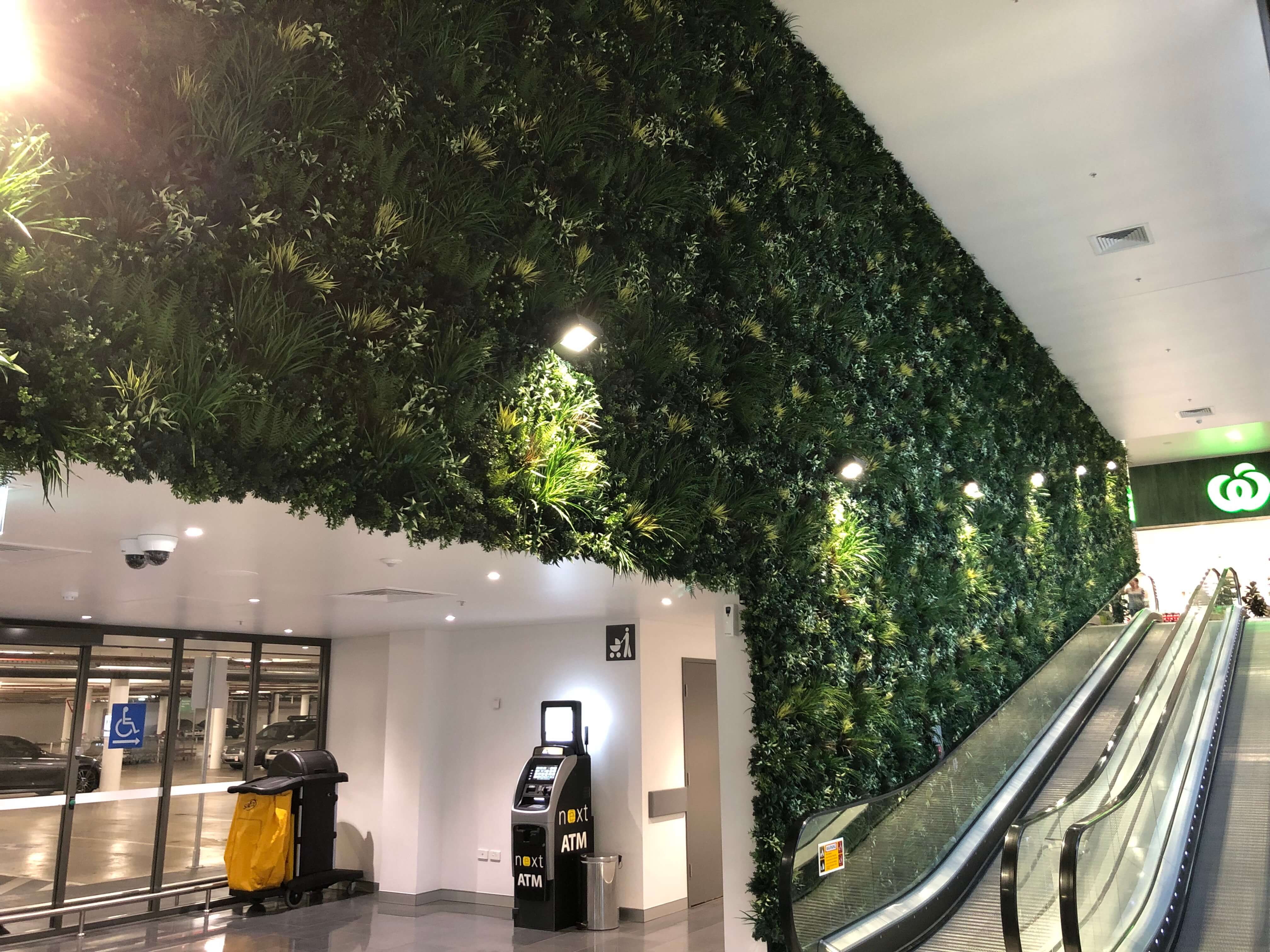 Commercial Shopping Centre Green Wall System