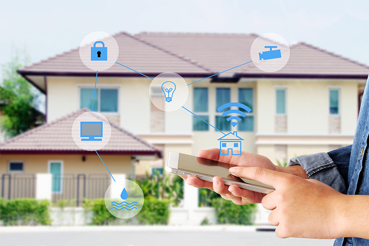 smart home security include wireless outdoor security cameras