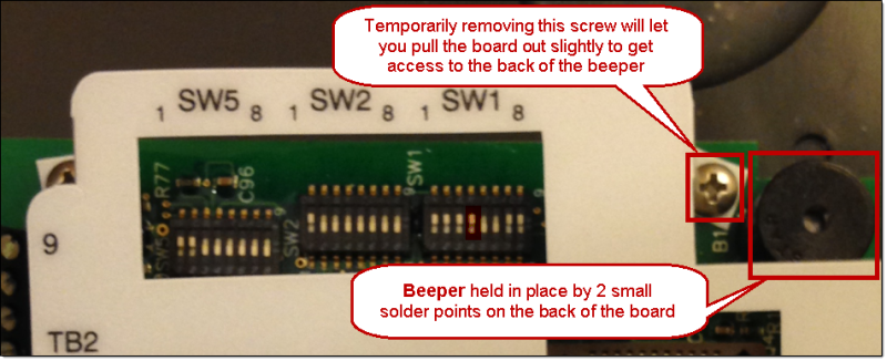 Tastic RFID Thief - Location of small, circular physical beeper