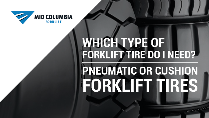 Can you put pneumatic tires on a cushion tire forklift? - FleetNow