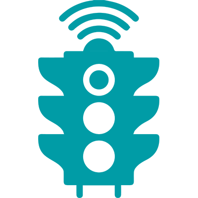 Smart Traffic Management Icon