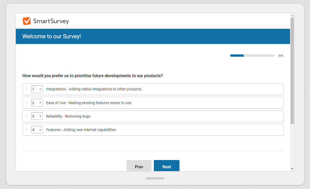 Say Hello To Your New-look SmartSurvey Surveys! - SmartSurvey