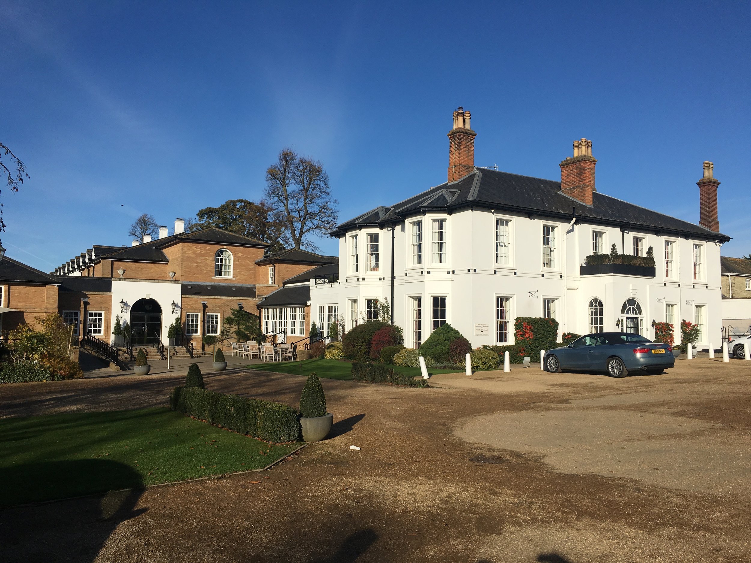  The Bedford Lodge Hotel, outside Newmarket in Suffolk  