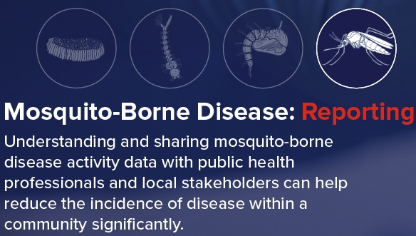 VDCI mosquito borne disease reporting mosquito management