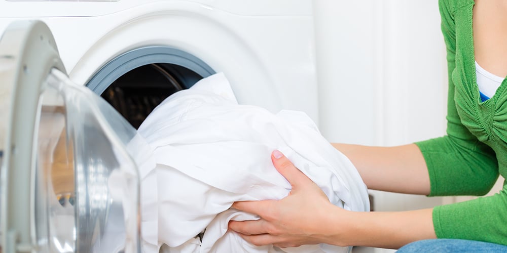 how to wash linen