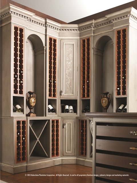 23-2700 Sonoma Wine Corner Cabinet