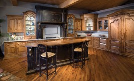 Alder Custom Kitchen Cabinetry