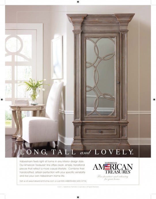 Arch Digest March Nantucket Display Cabinet