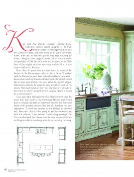 Beautiful Kitchens and Bath Magazine Habersham FEature Page 40