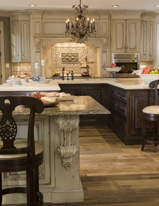 Habersham Custom Kitchen Cabinetry by Haleh Design Inc Luxury Interior Designer