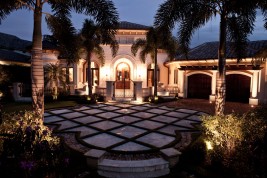 Exterior View of Chapin Home