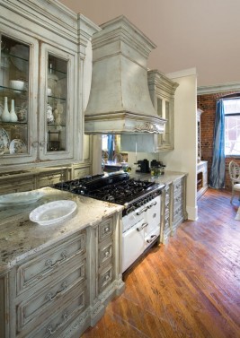 Galley Kitchen in Habersham High Point Showroom