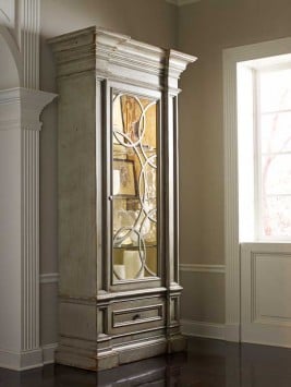 Habersham American Treasures Nantucket Display Cabinet with glass doors